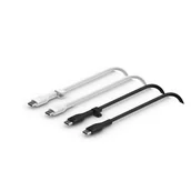Kable USB - 1x2 Belkin Flex Kabel silikonowy 1m USB-C/USB-C b+w Cab009BT1MBW2pk - miniaturka - grafika 1