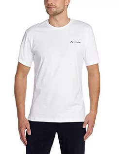 Koszulki męskie - Vaude VAUDE męski T-shirt Brand, biały, L 050950015400_001_L - grafika 1