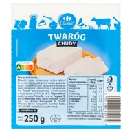 Sery - Carrefour Classic Twaróg chudy 250 g - miniaturka - grafika 1