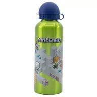 Bidony dla dzieci - Bidon eco aluminiowy 530ml Minecraft - miniaturka - grafika 1