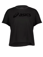Koszulki i topy damskie - asics Koszulka "Big Logo Tee" w kolorze czarnym - miniaturka - grafika 1