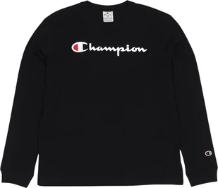 Champion Koszulka męska Champion Crewneck Long Sleeve czarna 220257 KK001 XL - Koszulki męskie - miniaturka - grafika 1