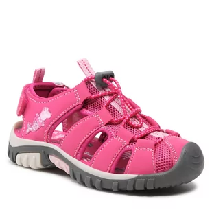 Regatta Sandały Peppa Sandal RKF712 PnkFus/PkMst - Sandały damskie - miniaturka - grafika 1