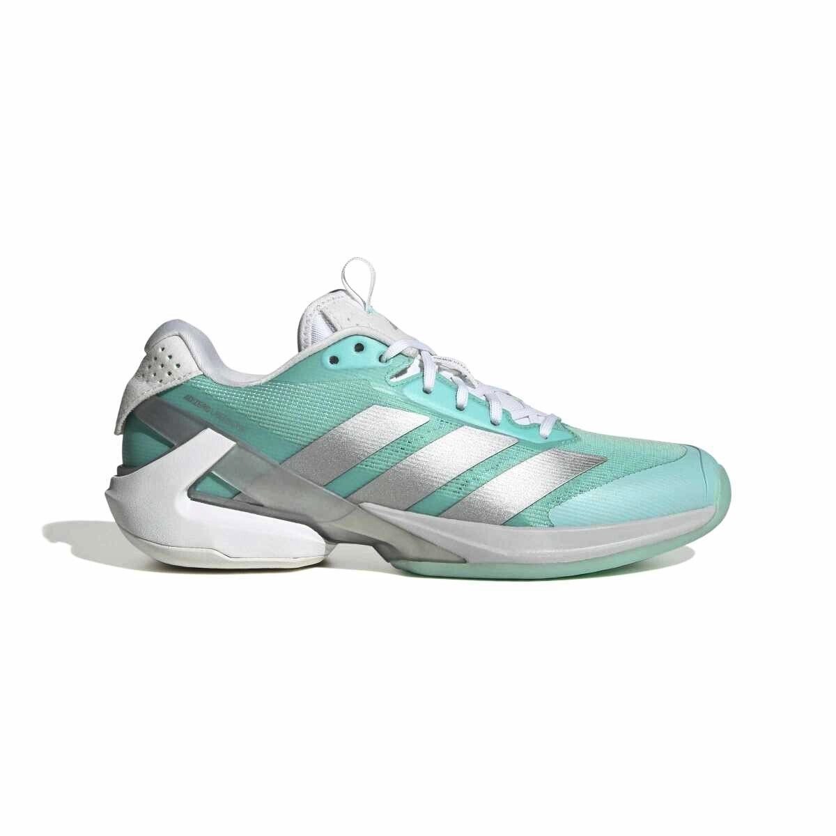 Damskie buty tenisowe adidas Adizero Ubersonic 5 Tennis Shoes Flash Aqua/Silver Met./Blush Pink EUR 40 2/3