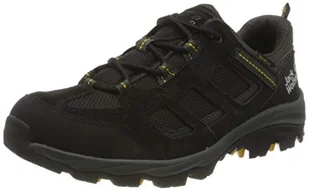 Jack Wolfskin Męskie Buty Outdoorowe Vojo 3 Texapore Low M, Black Burly Yellow Xt, 39.5 Eu - Moda i Uroda OUTLET - miniaturka - grafika 1