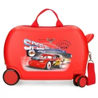 Walizki - Joumma Disney Cars Speed Trials walizka dziecięca czerwona 45 x 31 x 20 cm twardy ABS 24,6 l 1,8 kg 4 koła bagaż podręczny, Czerwone, walizka dziecięca - miniaturka - grafika 1