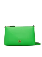 Torebki damskie - PINKO Torebka Flat Horizontal Mini AI 25-26 104277 A0F1 Zielony - miniaturka - grafika 1
