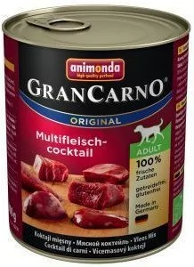 ANIMONDA GranCarno Adult Dog smak: Koktajl mięsny 6 x 800g - Mokra karma dla psów - miniaturka - grafika 1