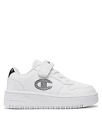 Buty dla dziewczynek - Champion Sneakersy Rebound Platform Glitter G Ps Low Cut Shoe S32830-CHA-WW009 Biały - miniaturka - grafika 1