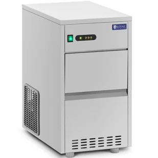 Kostkarka do lodu - 20 kg/24 h - pojemność 5 kg - 165 W - stal nierdzewna - Royal Catering RCIC-20BI - Inne urządzenia gastronomiczne - miniaturka - grafika 1
