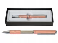 Długopisy - Długopis metalowy Old Rose z czarnym etui Prezent - miniaturka - grafika 1