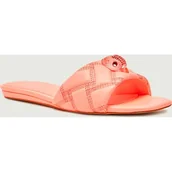 Klapki i japonki damskie - Kurt Geiger Skórzane klapki KENSINGTON - miniaturka - grafika 1