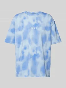 T-shirt z efektem batiku model ‘Dielo’ - Koszulki męskie - miniaturka - grafika 1