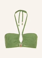 Stroje kąpielowe - Seafolly Góra Od Bikini Bandeau Oasis gruen - miniaturka - grafika 1