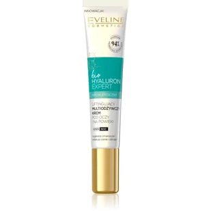 Eveline Bio Hyaluron Expert Liftingujący multiodżywczy krem pod oczy i na powieki 20ml - Kosmetyki pod oczy - miniaturka - grafika 1