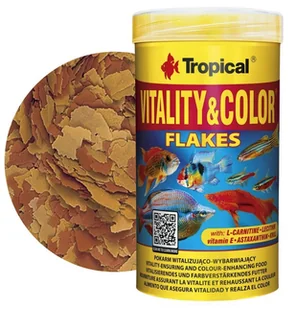 TROPICAL Vitality & Color - Wybarwiający pokarm dla ryb ozdobnych - Pokarm dla ryb - miniaturka - grafika 1