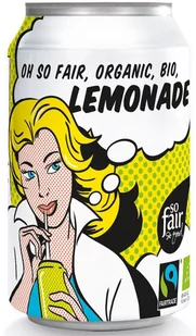 OXFAM FAIR TRADE (FT) (kawy i inne produkty FT) Lemoniada fair trade bio 330 ml puszka - oxfam BP-5400164115049 - Kasza - miniaturka - grafika 1