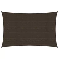 Parasole ogrodowe - VidaXL Żagiel przeciwsłoneczny, 160 g/m, brązowy, 3x6 m, HDPE 311790 VidaXL - miniaturka - grafika 1