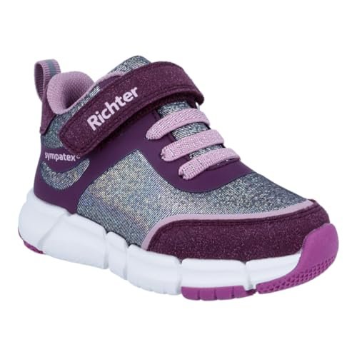 Richter Buty dziecięce dla dziewczynek Wallaby 2.0 Sneaker, Lady/Black/Orchid, 26 EU