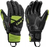 Rękawice narciarskie - Leki LEKI RĘKAWICE WCR Venom DH 3D 10.5 - miniaturka - grafika 1