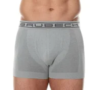 Majtki męskie - Brubeck Bokserki męskie Comfort Cotton szare r. XXL BX00501A - miniaturka - grafika 1