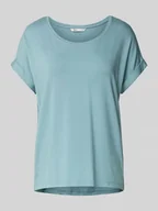 Koszulki i topy damskie - T-shirt o kroju relaxed fit z mieszanki wiskozy model ‘MOSTER’ - miniaturka - grafika 1