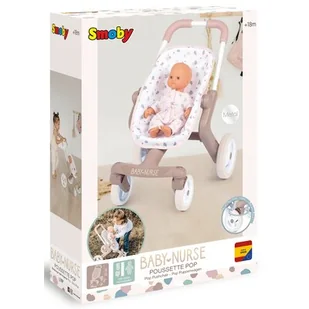 SMOBY Baby Nurse Mój Pierwszy Wózek - Wózki dla lalek - miniaturka - grafika 1