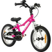 Rowery - Rower dziecięcy KARBON Superlight 14 cali dla dziewczynki Różowy - miniaturka - grafika 1