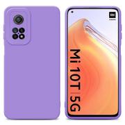 Etui i futerały do telefonów - Pokrowiec Etui Do Xiaomi Mi 10T / Mi 10T PRO w FLUID JASNY FIOLET TPU Silikonowe Obudowa Ochronny Case Cover Cadorabo - miniaturka - grafika 1