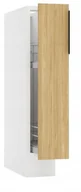 Meble kuchenne - SZAFKA DOLNA SONJA DĄB OLEJOWANY/BI D15CARGO + KOSZ - miniaturka - grafika 1