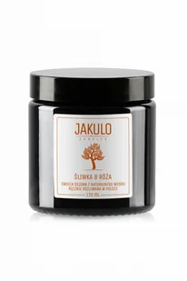 Świeca sojowa - Śliwka i Róża 120ml / JAKULO - Świece - miniaturka - grafika 1
