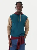 Bluzy męskie - Billabong Bluza Arch Block Po EBYFT00126 Zielony Regular Fit - miniaturka - grafika 1