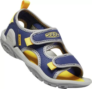 Sandały męskie - Keen Knotch Creek OT Sandals Kids, niebieski/żółty EU 27-28 2022 Sandały codzienne - grafika 1