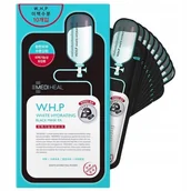Maseczki do twarzy - Mediheal W.H.P White Hydrating Black Mask EX 10 szt ! Szybka dostawa! Atrakcyjne raty! Dostawa w 2h W 8809470122487 - miniaturka - grafika 1