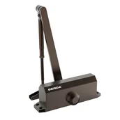 Akcesoria do drzwi - Samodomykacz drzwiowy GD500 brązowy Gerda - miniaturka - grafika 1