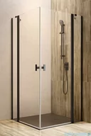 Kabiny prysznicowe - Radaway Nes 8 Black Kdd II kabina 100x90cm przejrzyste 10085100-54-01L/10085090-54-01R - miniaturka - grafika 1