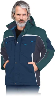 Leber & Hollman KURTKA OCHRONNA OCIEPLANA 2XL - LH-NAW-J GN ab_LHNAWJGN2XL - Odzież robocza - miniaturka - grafika 1