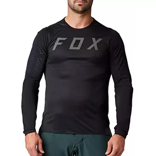 Fox Flexair Pro Ls Jersey czarna - Odzież motocyklowa - miniaturka - grafika 1