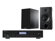 Zestawy stereo - Rotel A12 MkII (czarny) + Tesi 3 (czarny) - miniaturka - grafika 1