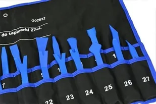 GEKO Zestaw ściągaczy do tapicerki 27 elementów 7944 G02632 - Narzędzia samochodowe - miniaturka - grafika 2
