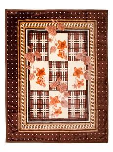 Koc Elway 160x210 kwiatki - Koce - miniaturka - grafika 1