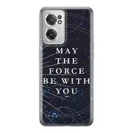 Etui i futerały do telefonów - Etui Gwiezdne Wojny 013 Star Wars Nadruk pełny Granatowy Producent: OnePlus, Model: NORD CE 2 - miniaturka - grafika 1