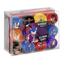 Pieczątki stempelki Sonic 12 szt. - Zabawki kreatywne - miniaturka - grafika 1