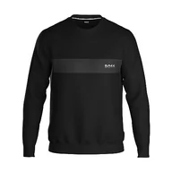 Bluzy męskie - BOSS Bluza męska Tracksuit Loungew, czarny (Black1), XXL - miniaturka - grafika 1