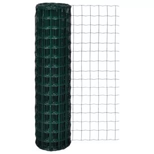 vidaXL Siatka euro Płot 25 x 1,5 m (100 100 mm) - Ogrodzenia - miniaturka - grafika 1