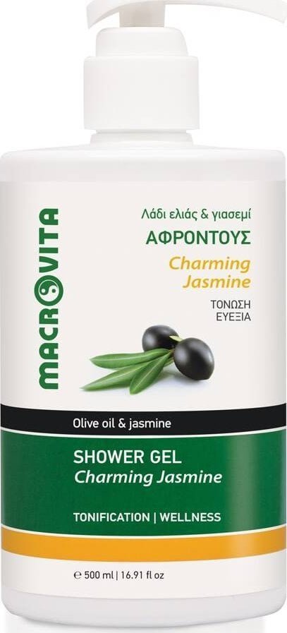 Macrovita MACROVITA żel pod prysznic CZARUJĄCY JAŚMIN z bio-oliwą i jaśminem 500ml