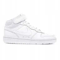 Buty sportowe damskie - Buty Nike Court Borough Mid 2, damskie skórzane białe CD7782-100 38 1/2 - miniaturka - grafika 1