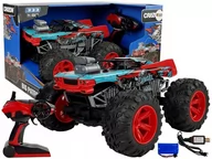 Zabawki zdalnie sterowane - Duży Zdalnie Sterowany Samochód Rc Auto Terenowe Offroad 4X4 Zabawka Pilot> - miniaturka - grafika 1