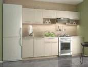 Meble kuchenne - Zestaw Mebli Do Kuchni Wanilia + Dąb R2-D42 - miniaturka - grafika 1