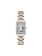 Zegarki damskie - Emporio Armani Zegarek Genni AR11626 Srebrny - miniaturka - grafika 1